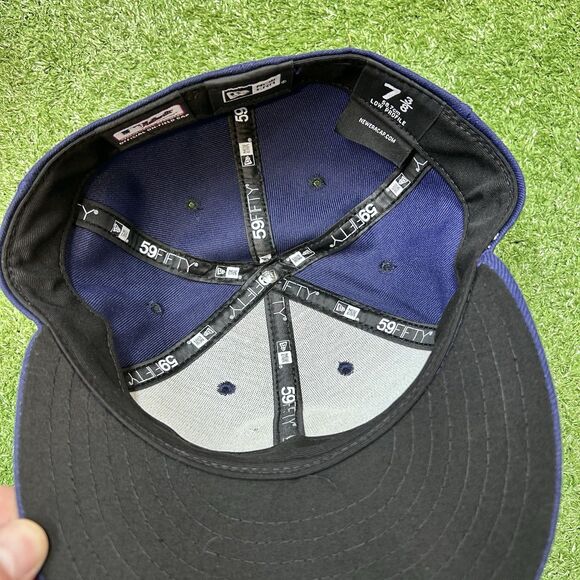 Milwaukee Brewers New Era 59Fifty MLB 7 3/8 Fitted Hat Cap - Picture 5 of 5